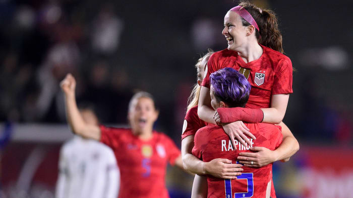 Rose Lavelle helped the USA qualify for the Olympics